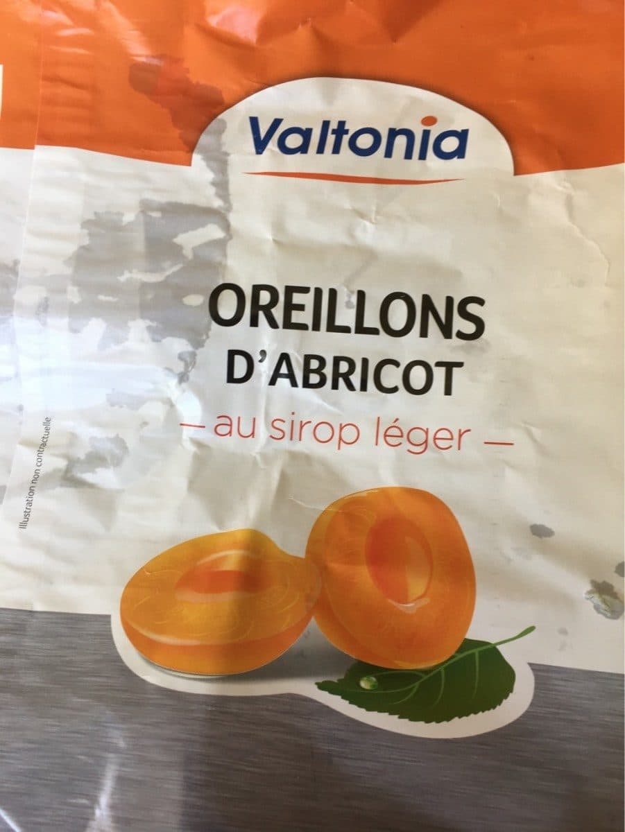 Valtonia Oreillons d'abricot au sirop léger packshot