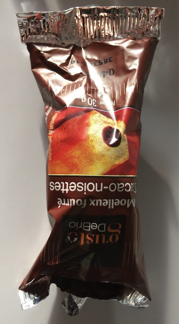 Gusto Debrio Moelleux Fourré Cacao Noisettes packshot