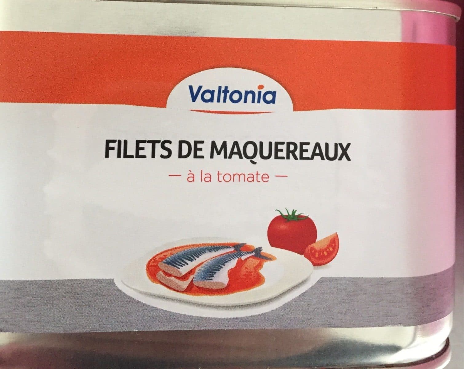 Valtonia Filets de maquereaux à la tomate packshot