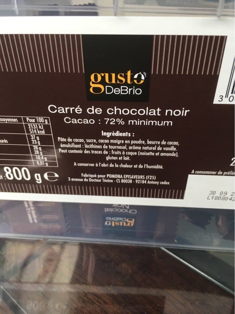 Open Food Facts Gusto DeGusto packshot