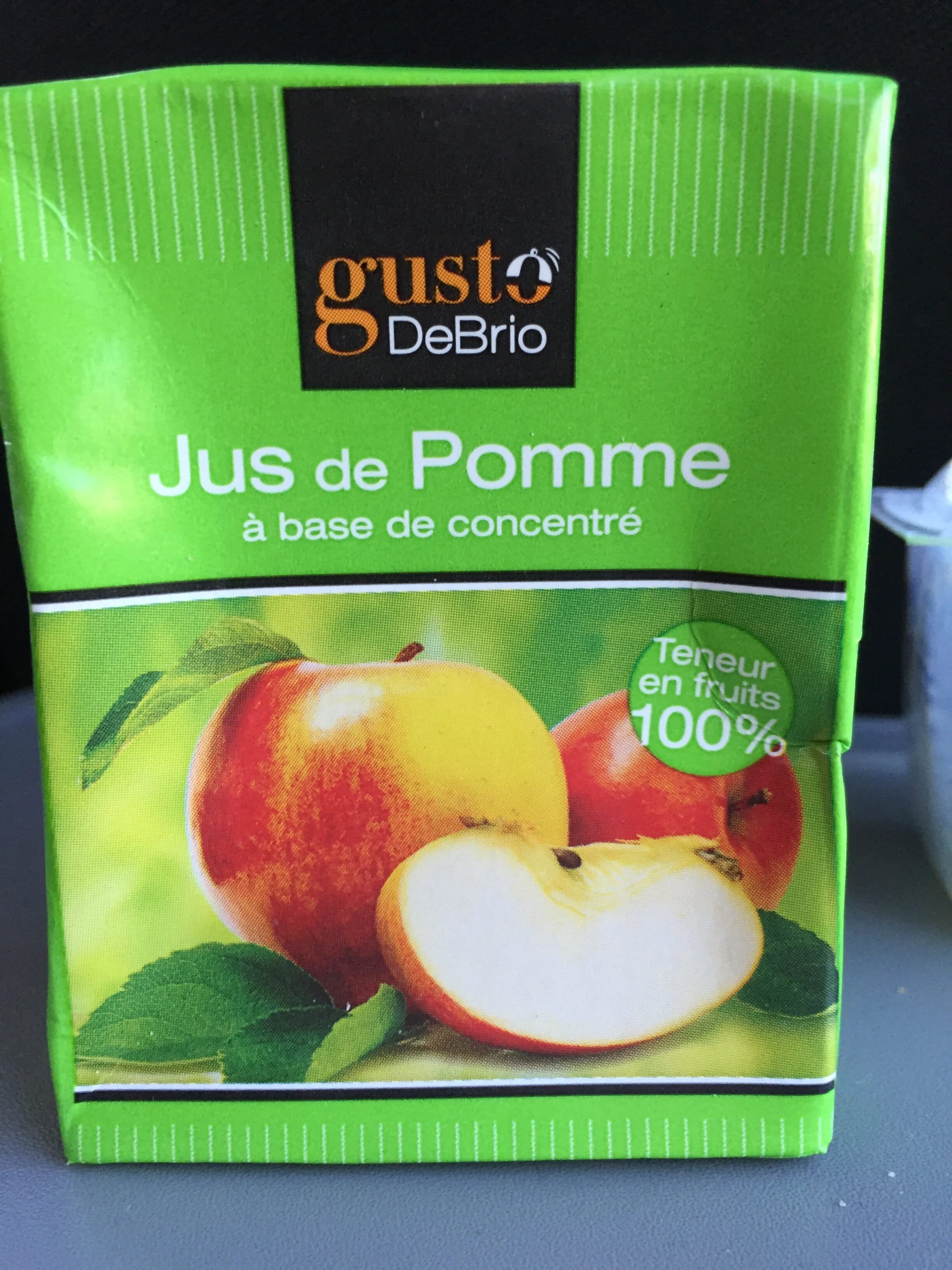 GUSTO DE BRIO Jus de pomme packshot