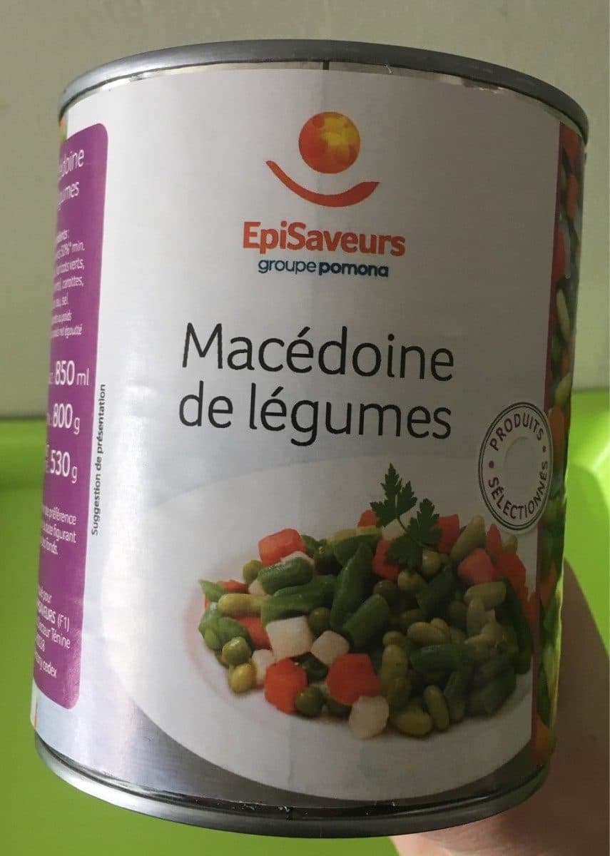 EpiSaveurs Macedoine de legumes packshot