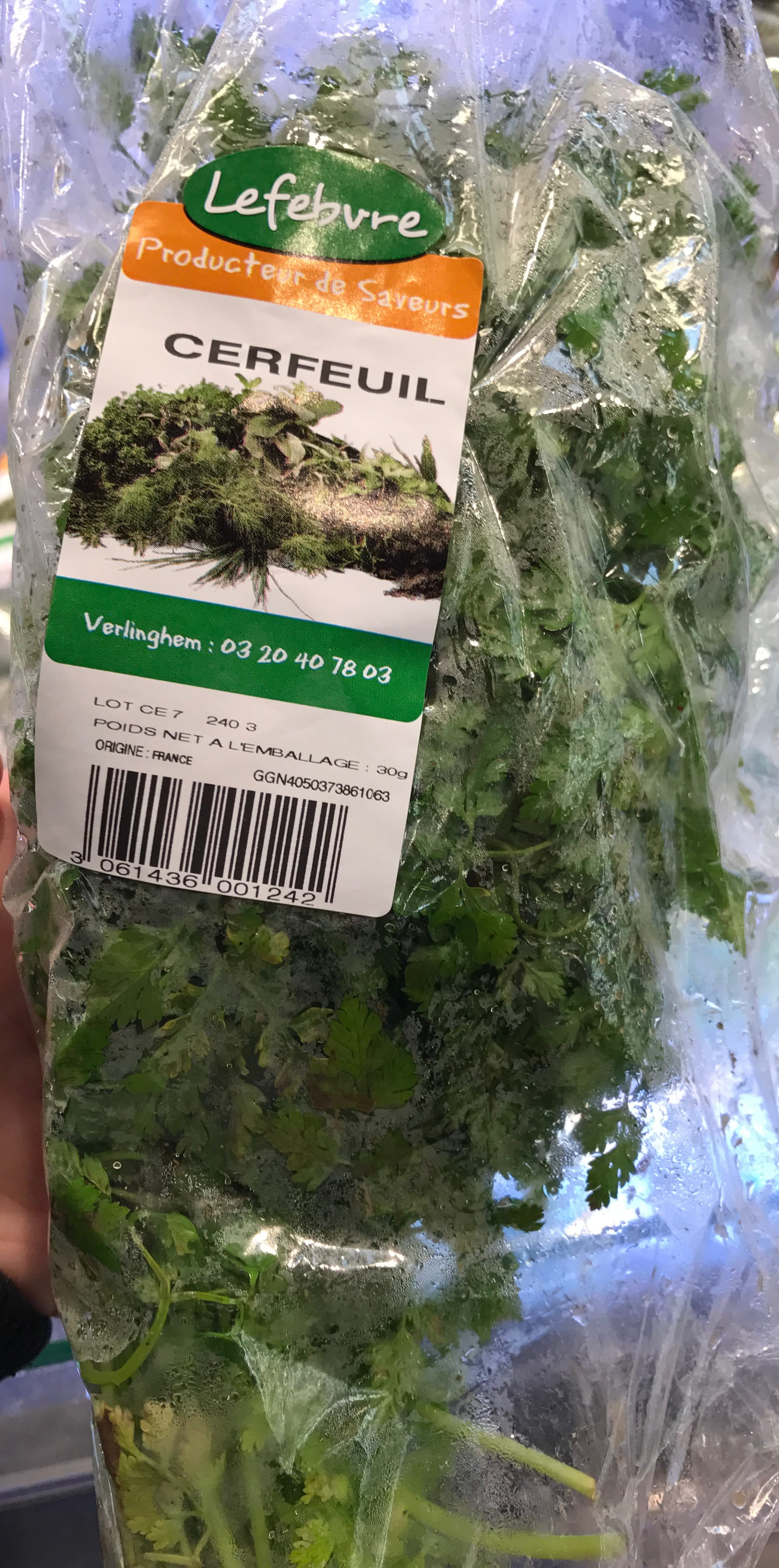 Lefebvre Cerfeuil packshot