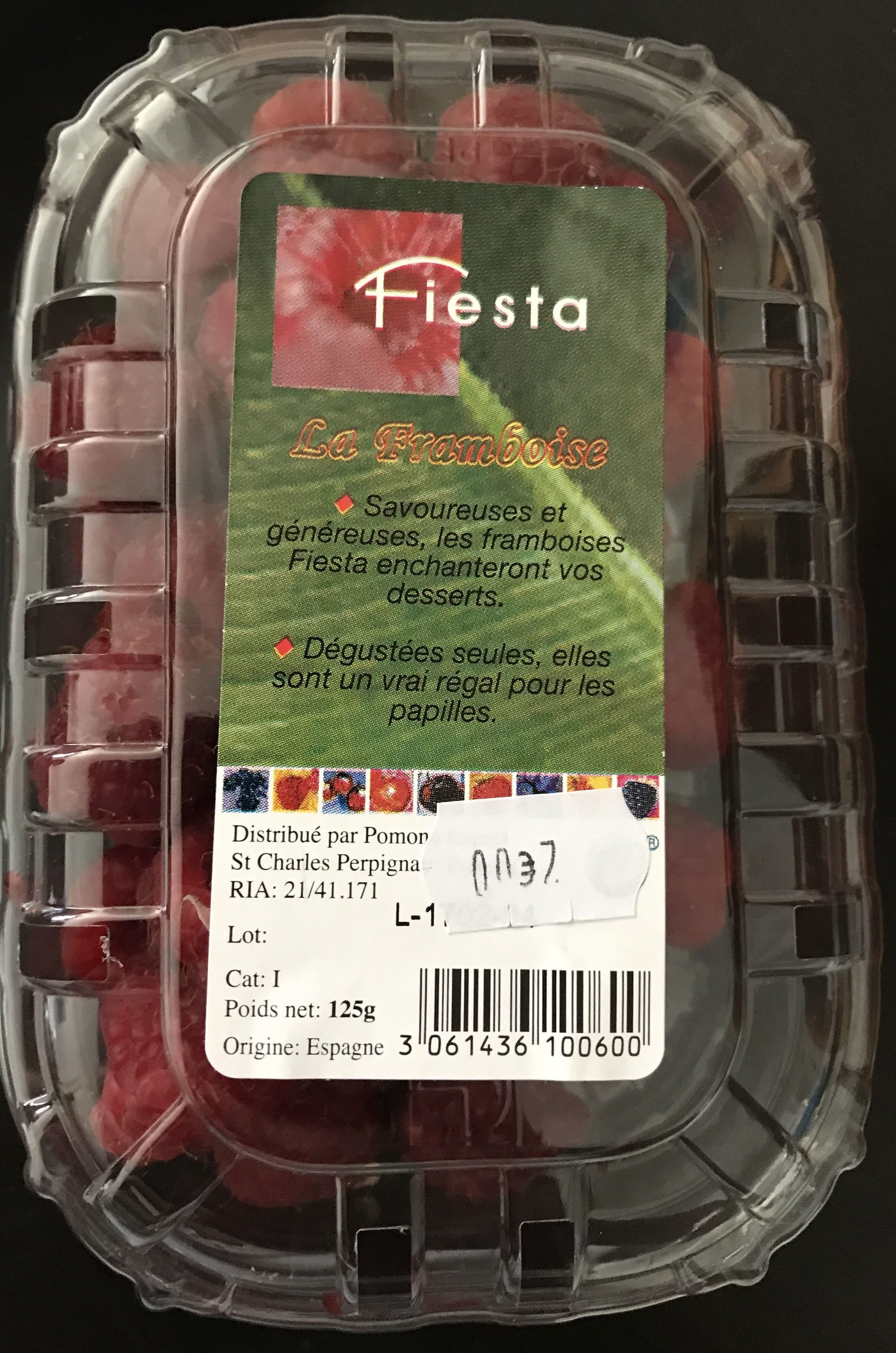 Fiesta Framboises packshot