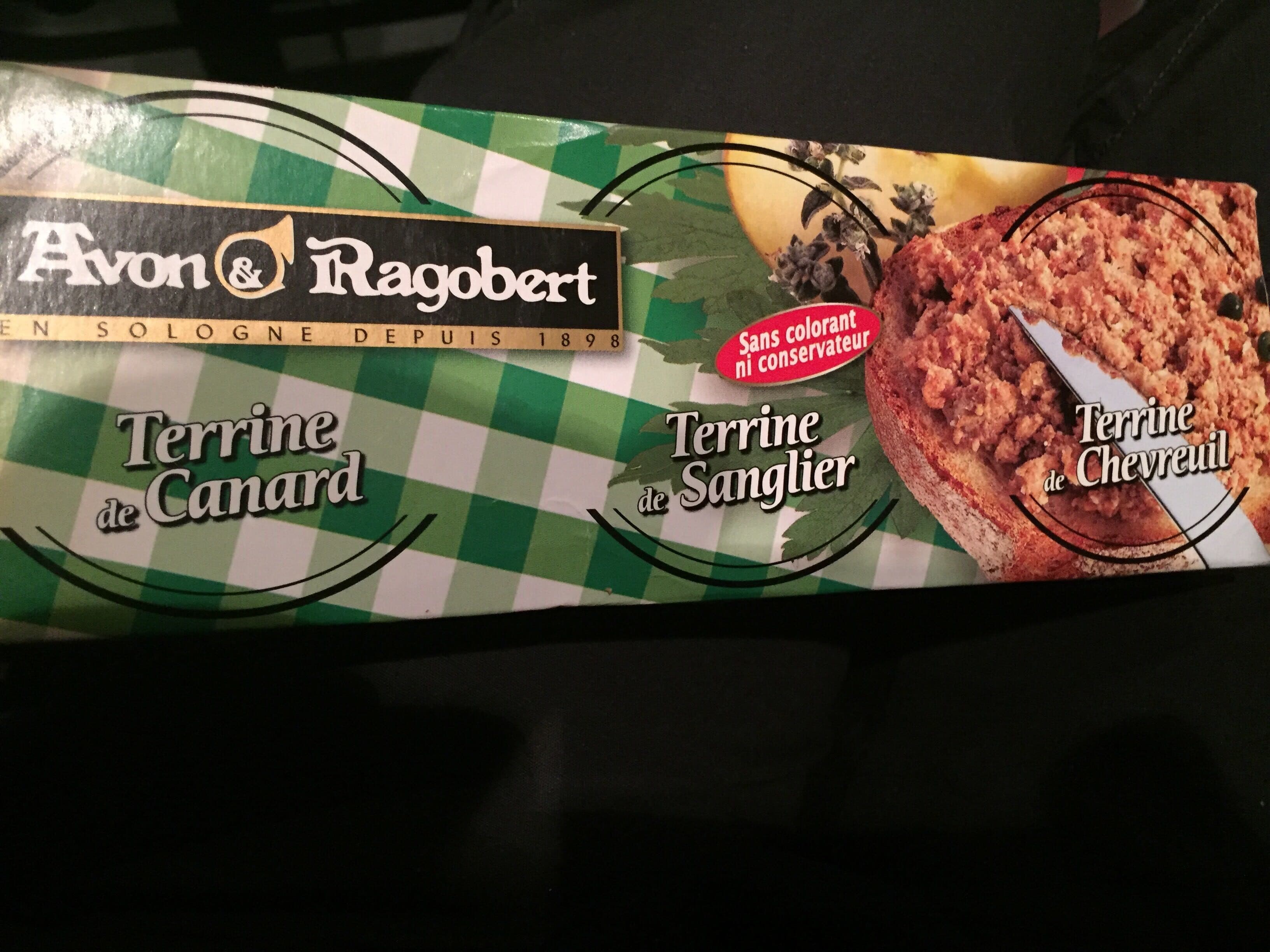 Avon & Ragobert Pack 3X1 / 10 Terrine Gourmande Avon &ragobe packshot