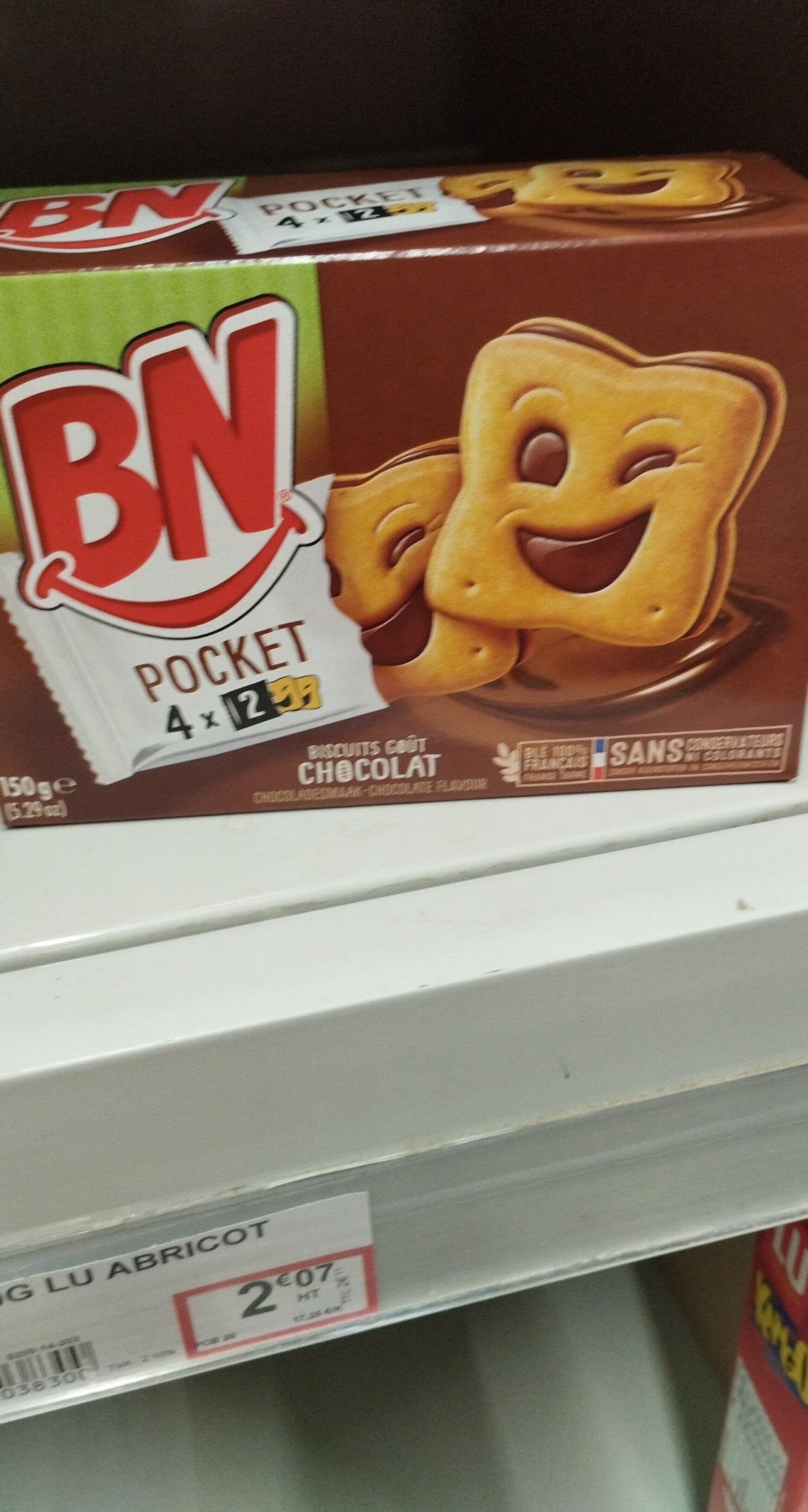 BN BN Pocket goût Chocolat packshot