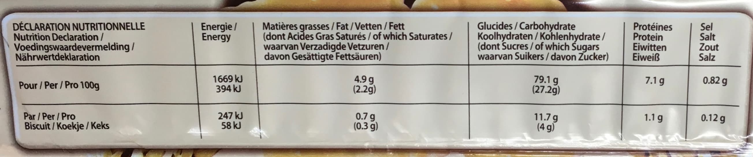 Restor Goûter familial packshot