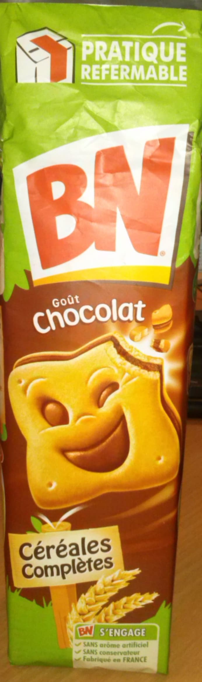 BN BN goût chocolat packshot