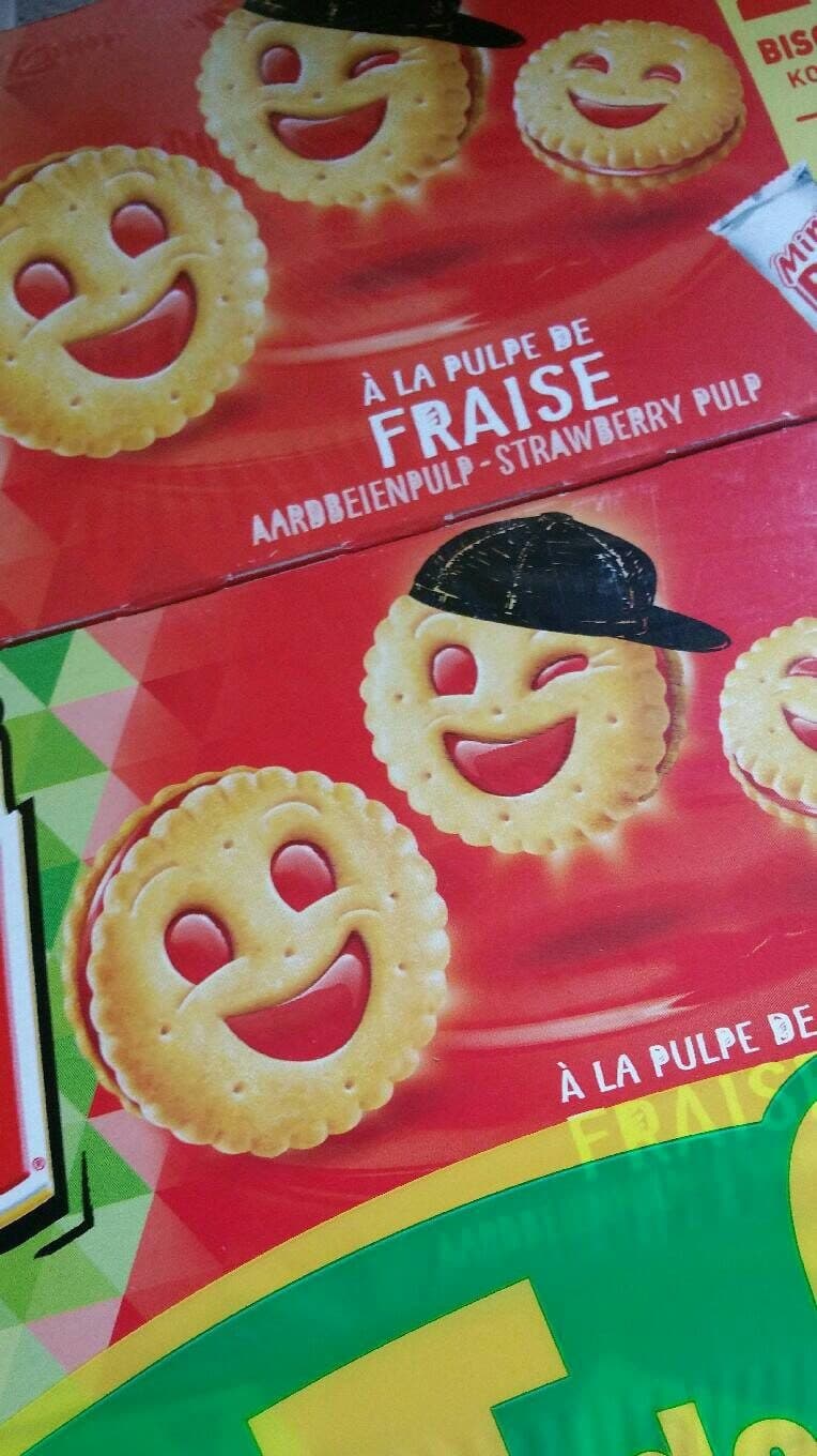 BN Mini BN à la fraise packshot
