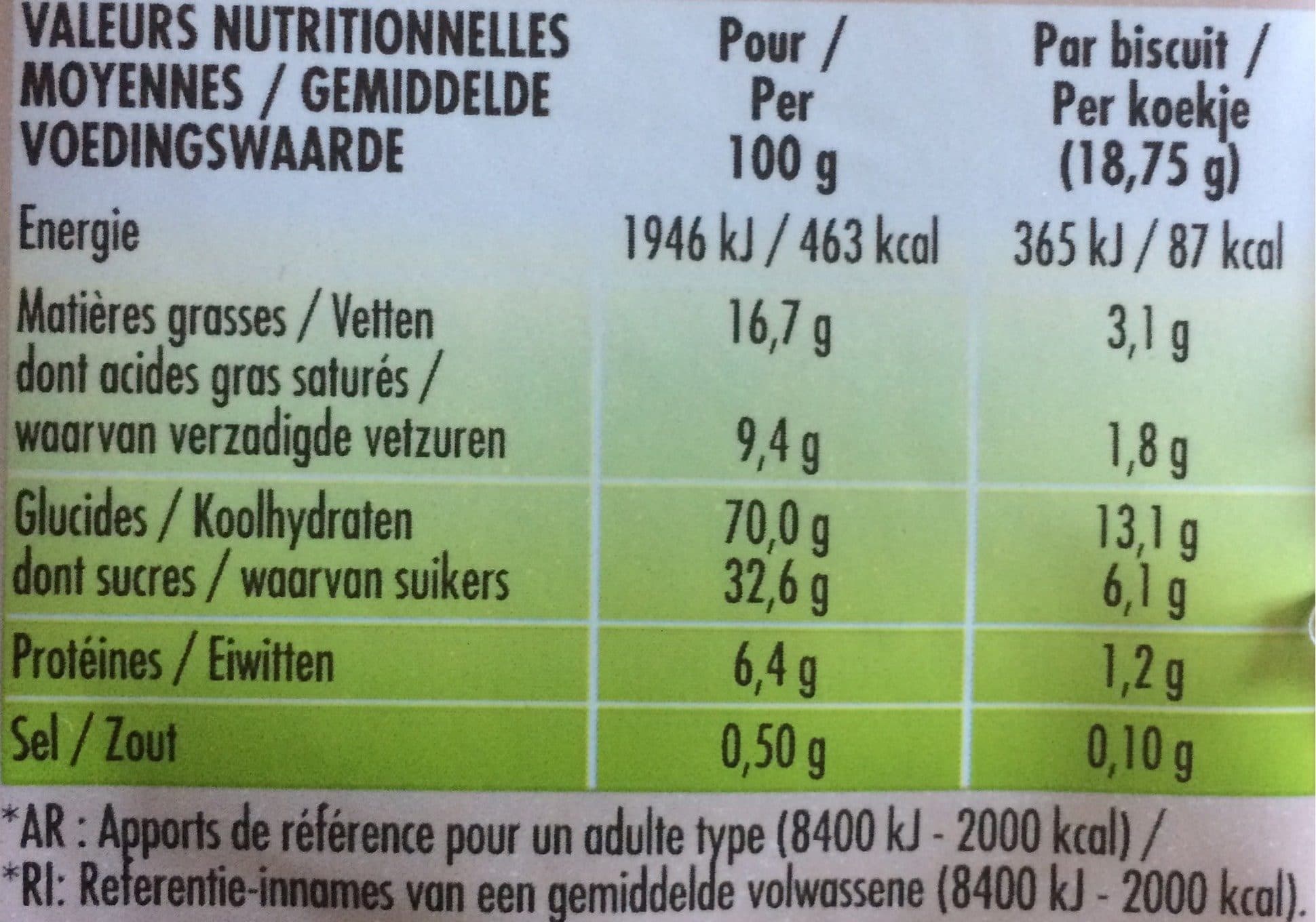 BN Biscuits Goût Chocolat packshot