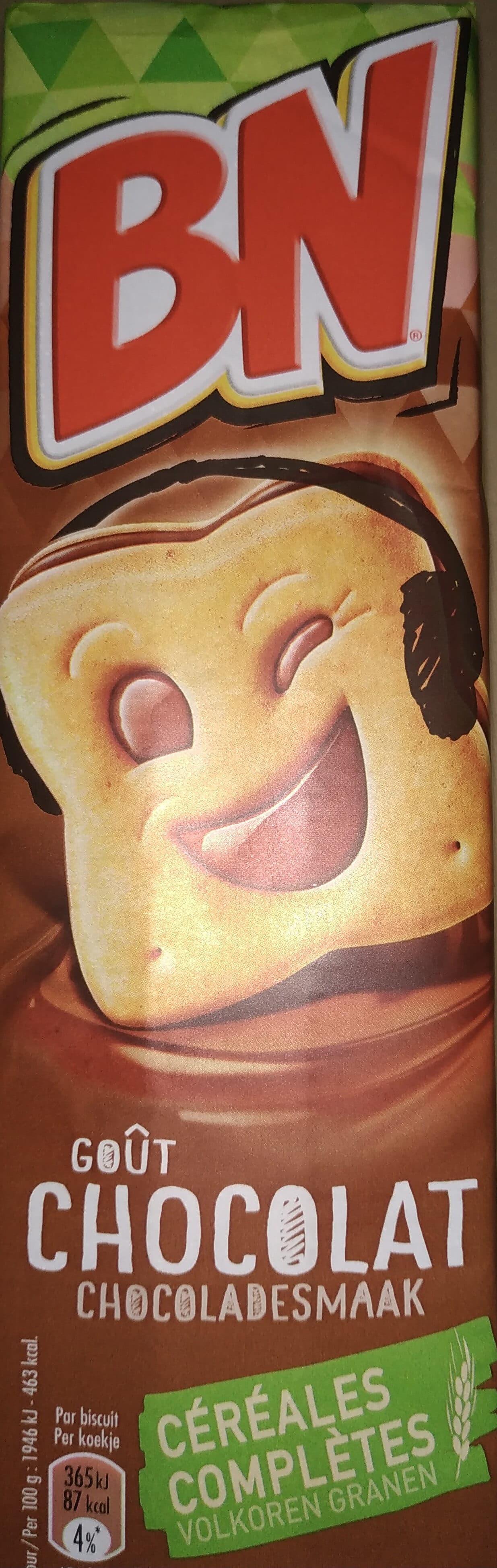 BN Biscuits goût chocolat packshot