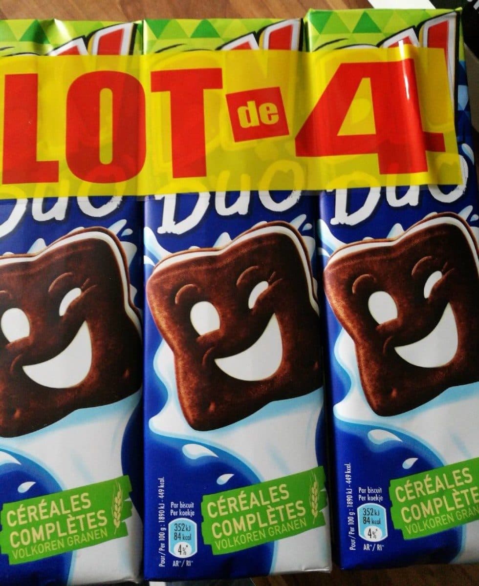BN Biscuits Duo chocolat et vanille BN packshot