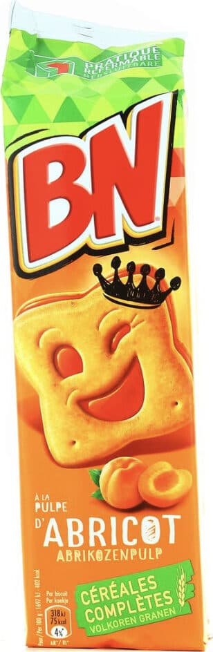 BN Biscuits à la pulpe d'Abricot packshot