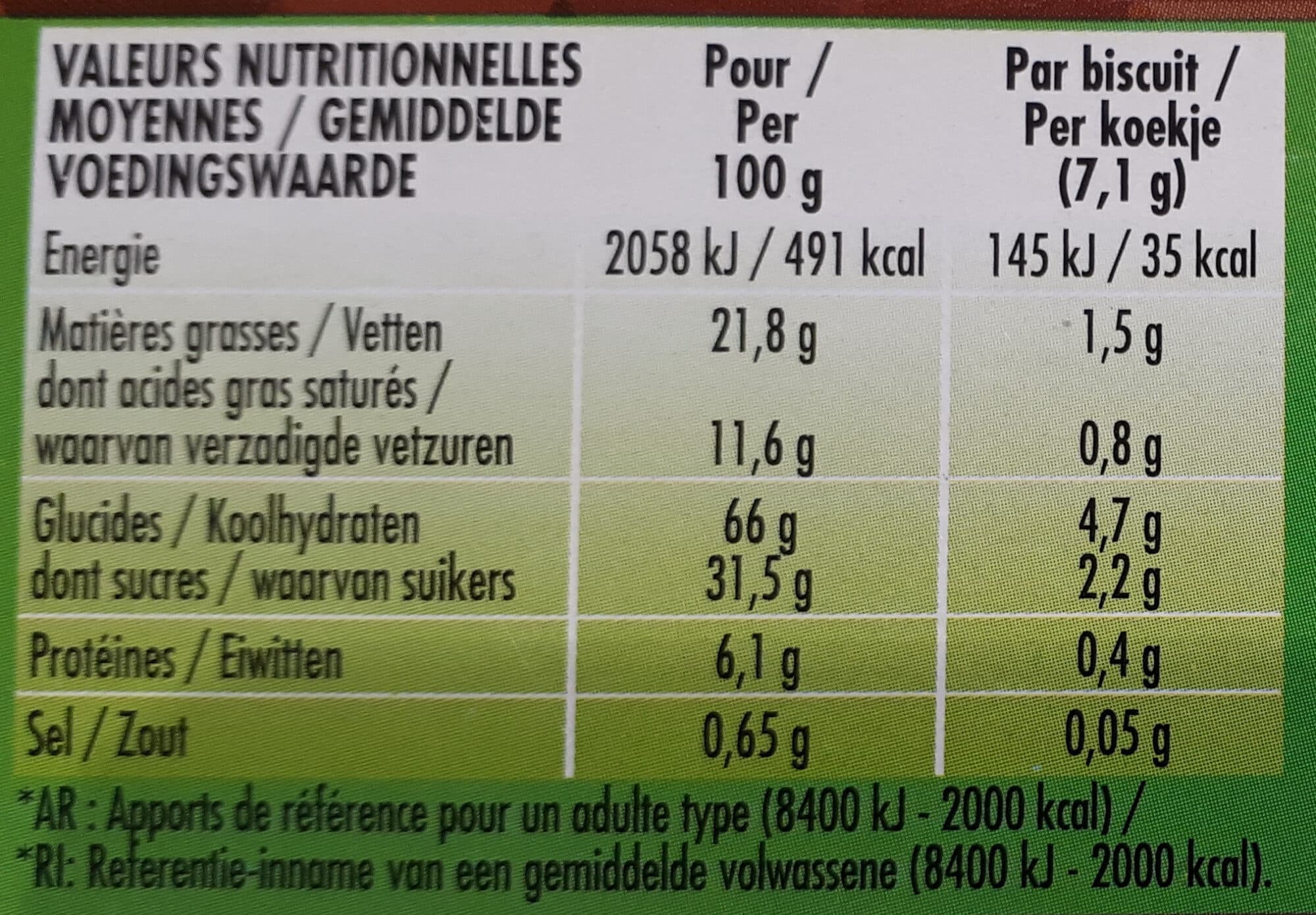 BN MINI BISCUIT AU CHOCOLAT packshot