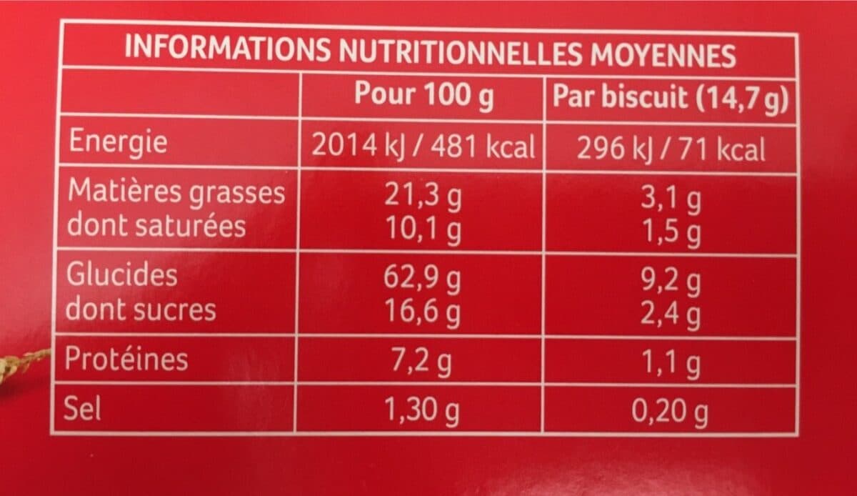 McVitie's Sablé Anglais packshot