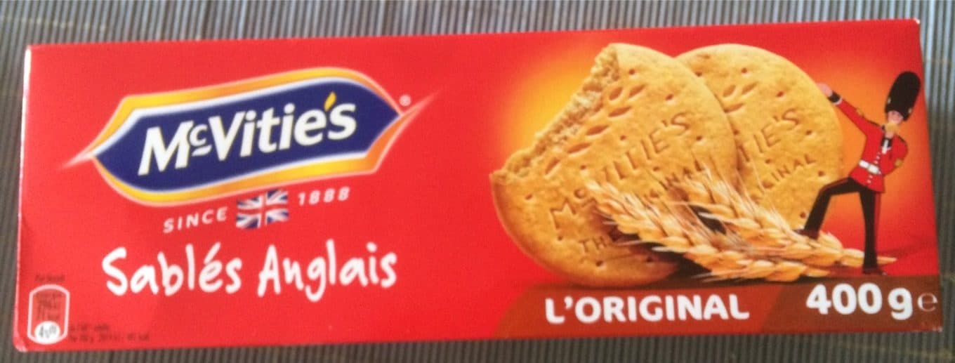 McVitie's Sablés Anglais packshot
