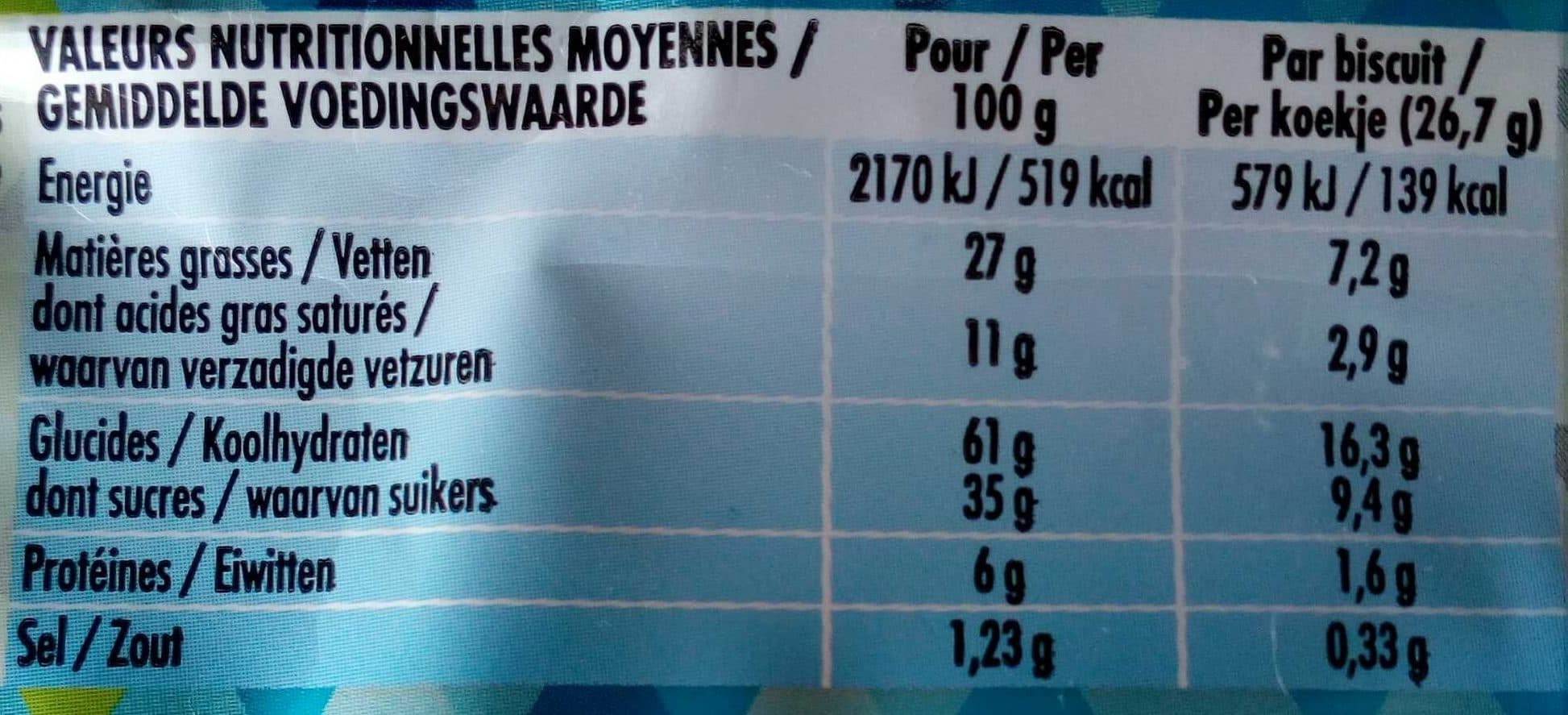 BN Cookie façon pâte à tartiner packshot
