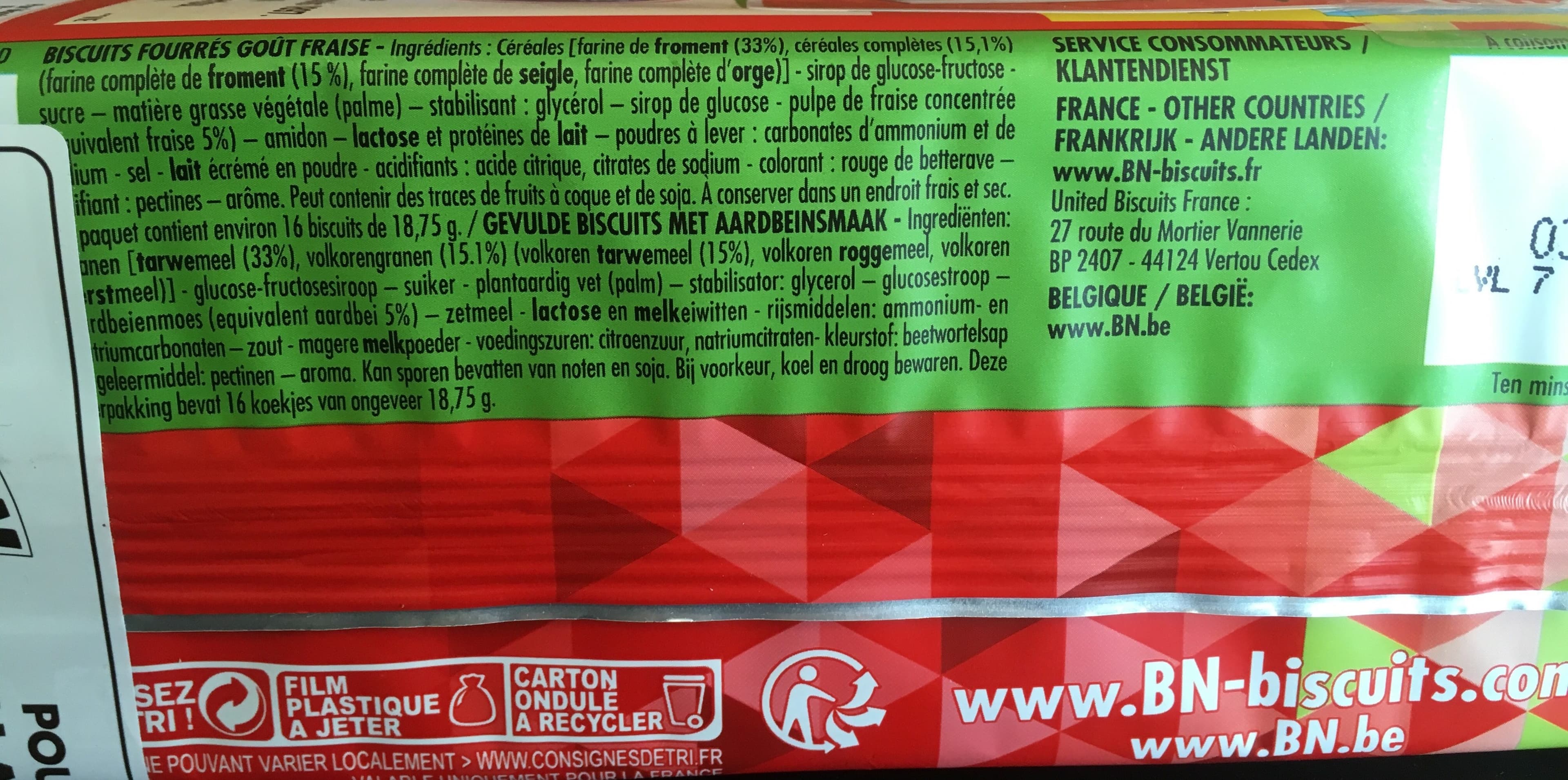 BN BN Fraise packshot