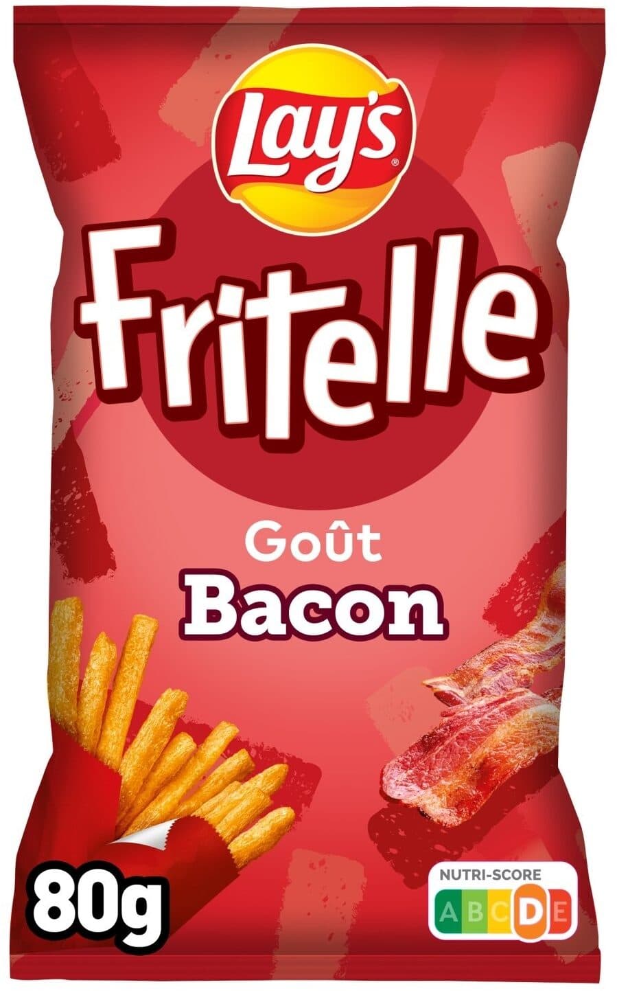 Lay's Chips Fritelle goût bacon packshot