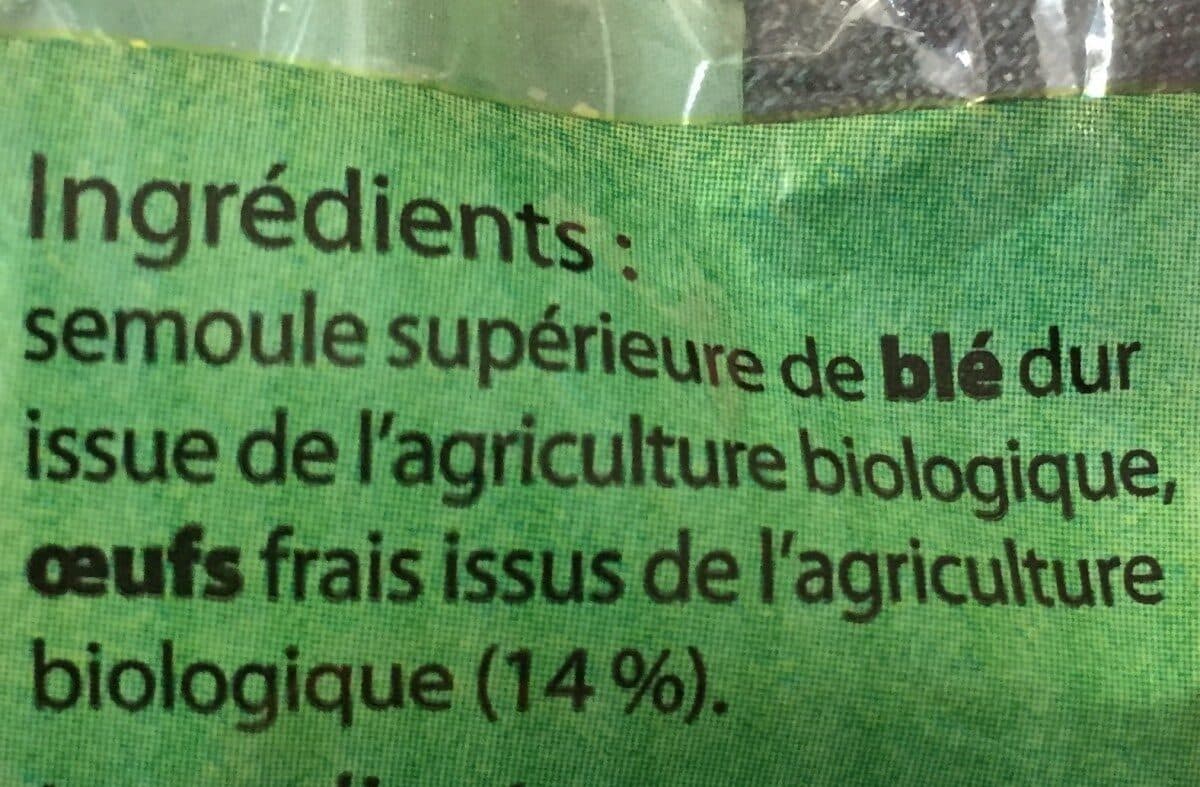 Pâtes Grand'Mère Papillons Bio packshot