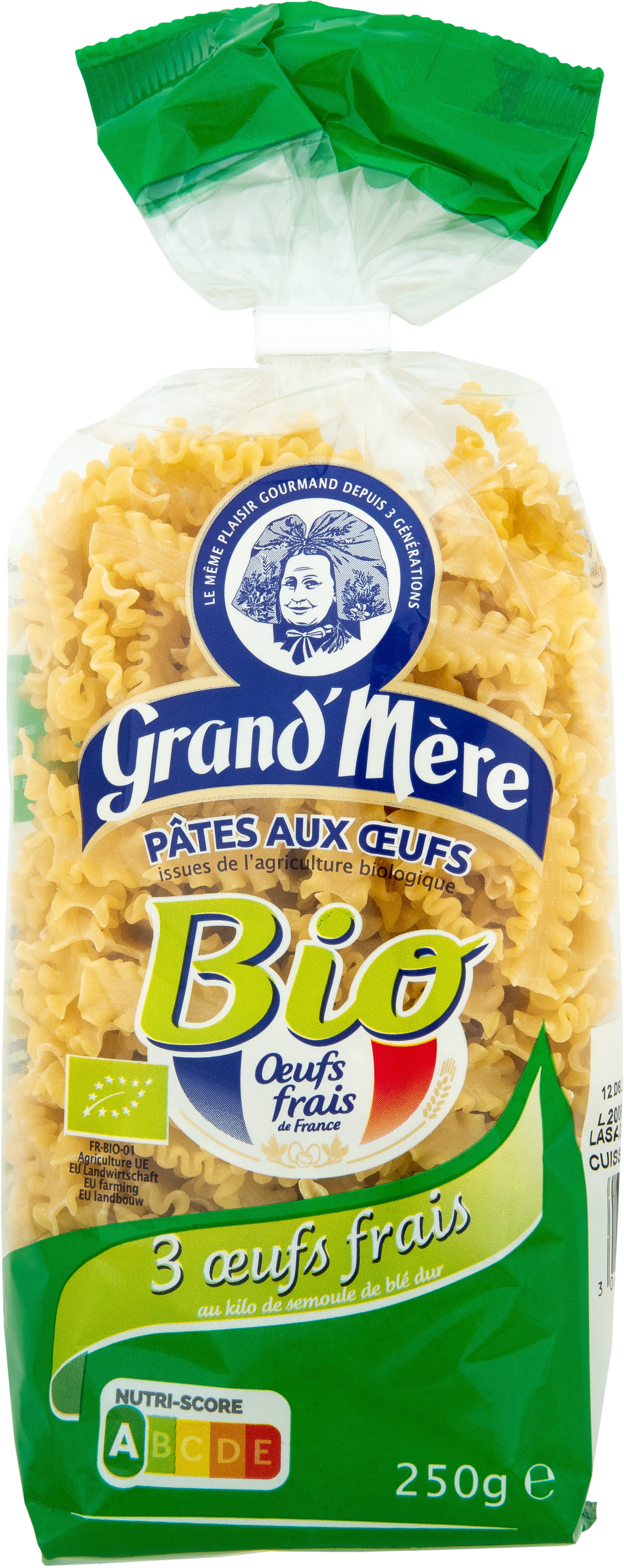 Grand Mère Lasagnettes Bio packshot