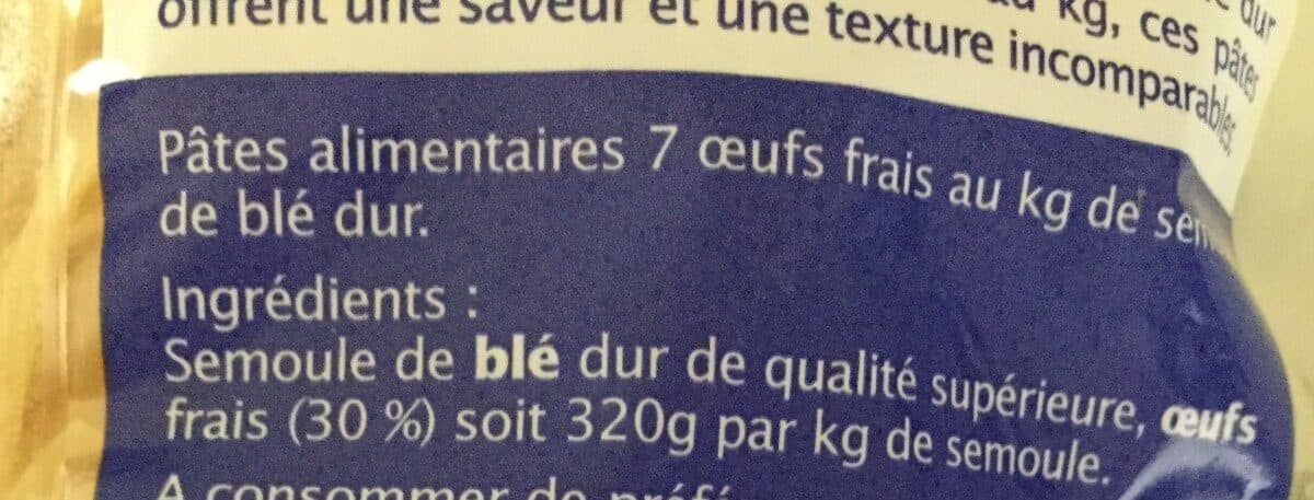 Pâtes Grand'Mère Nids 2mm packshot