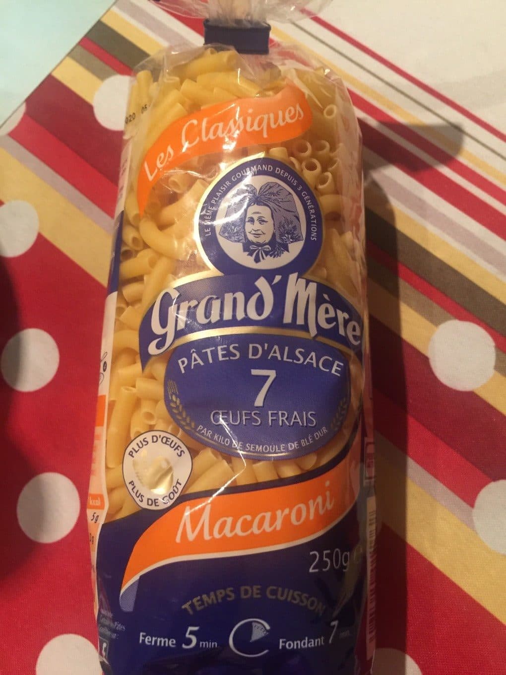 Grand Mère Macaroni packshot