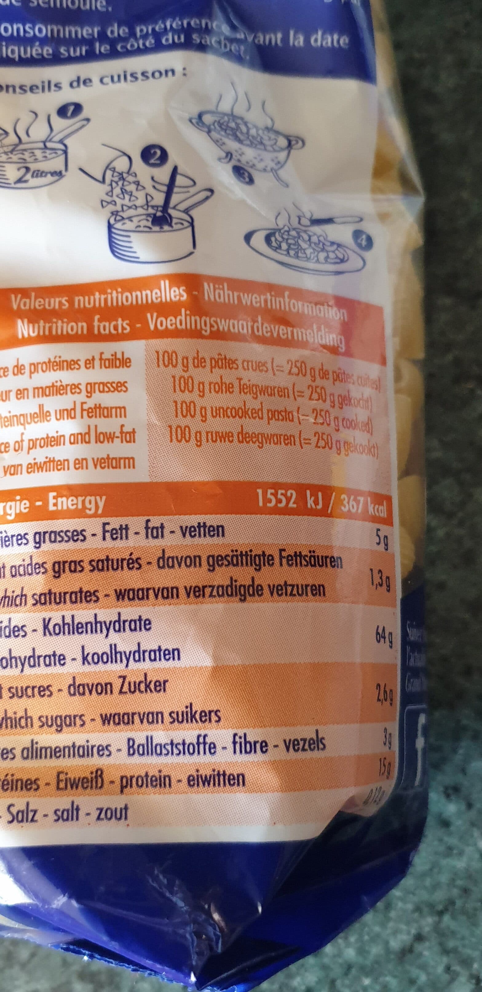 Grand'Mère Coquilles packshot