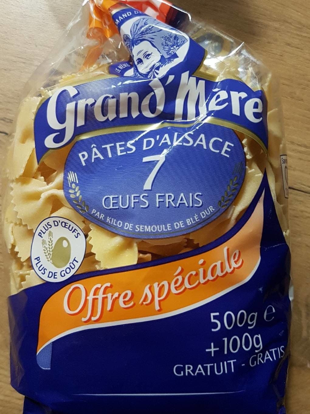 Grand Mère Pâtes d'Alsace packshot