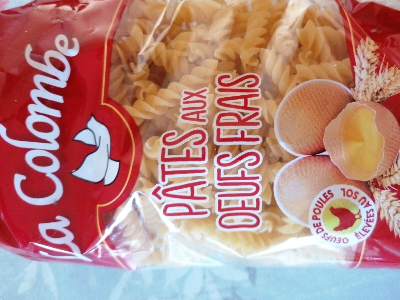 La colombe La Colombe torsade oeufs frais packshot