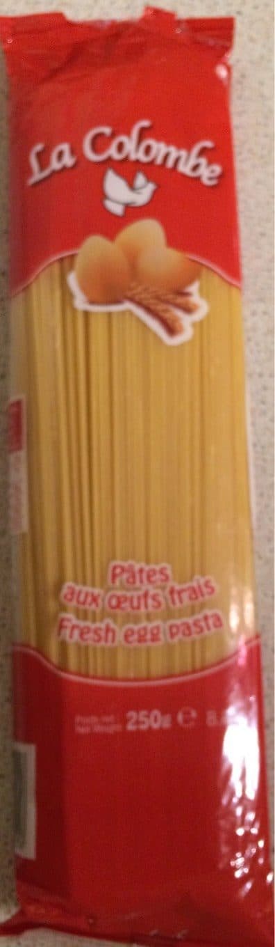 La Colombe Spaghettis d'Alsace paquet packshot
