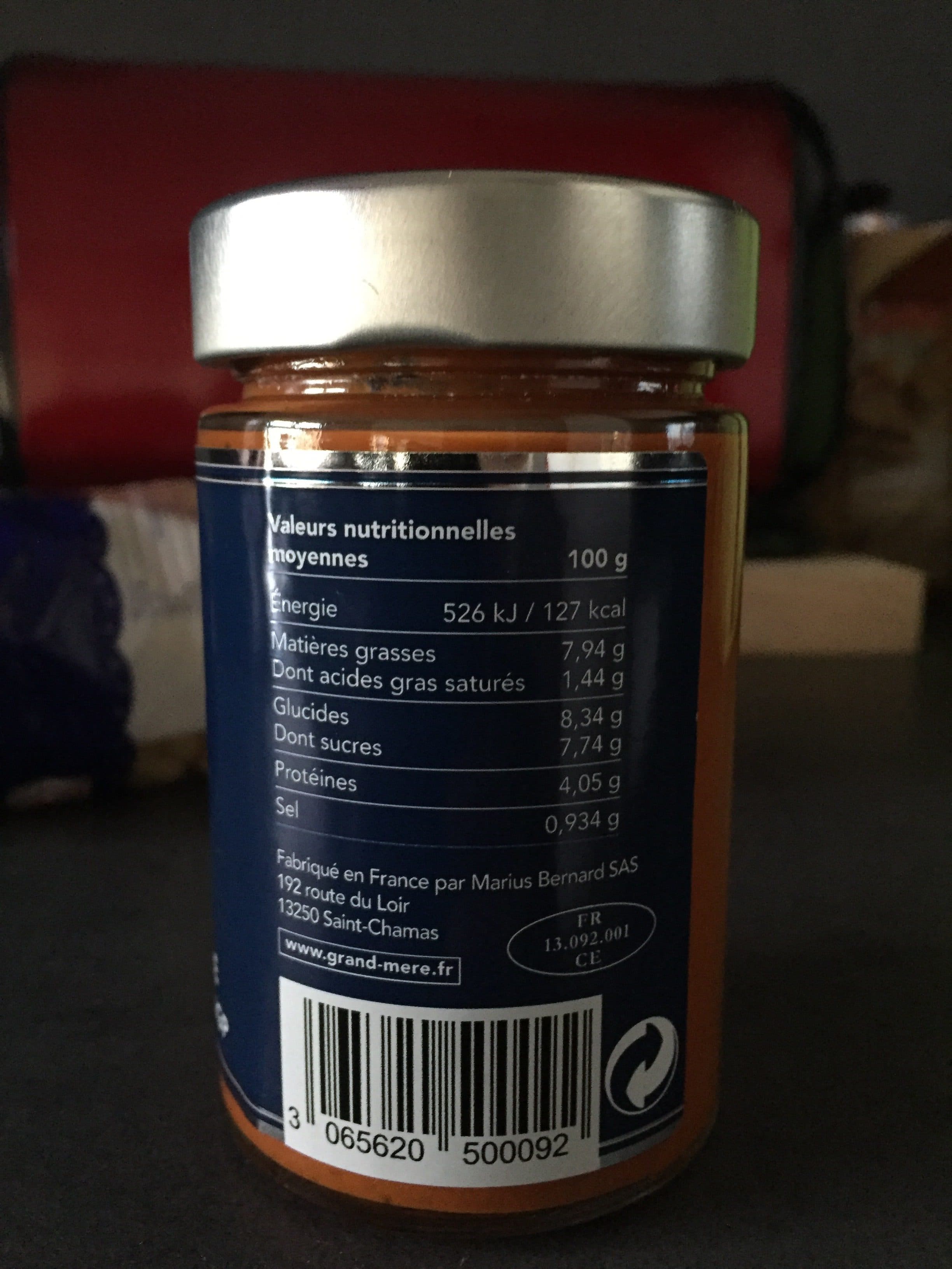 Grand Mere Sauce tomate , chève & miel de Provence IGP packshot