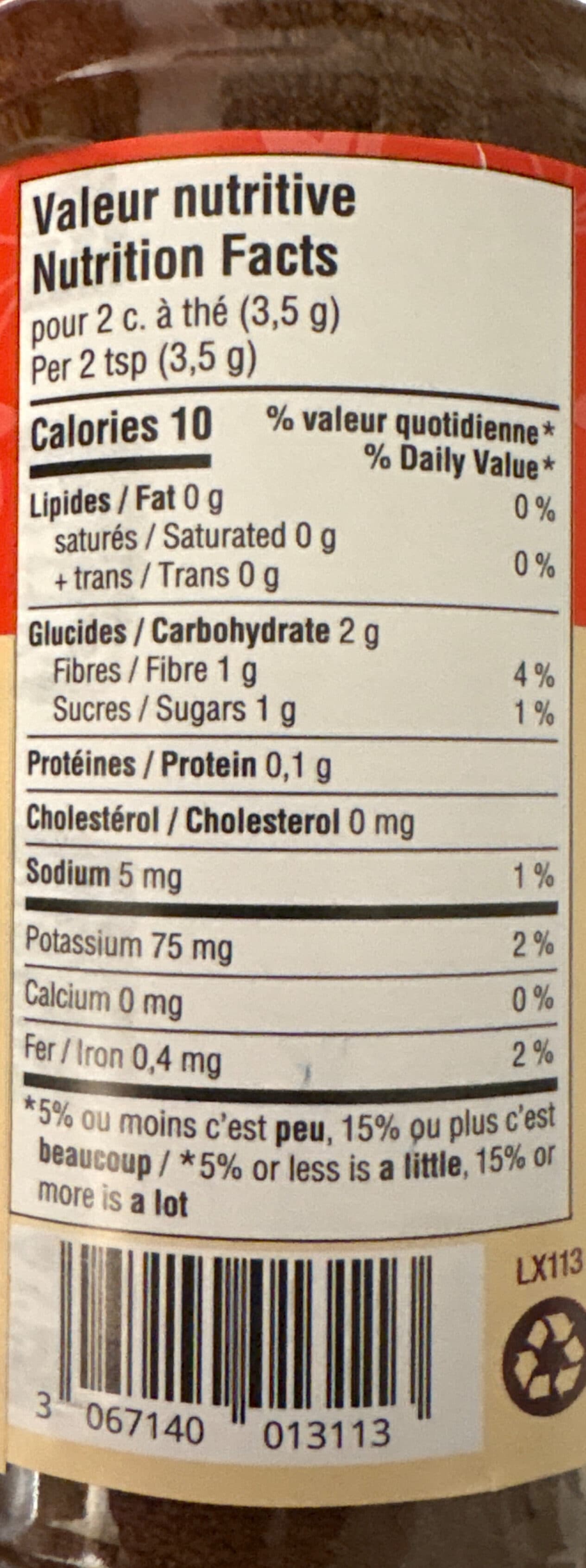 Leroux Chicorée Nature packshot