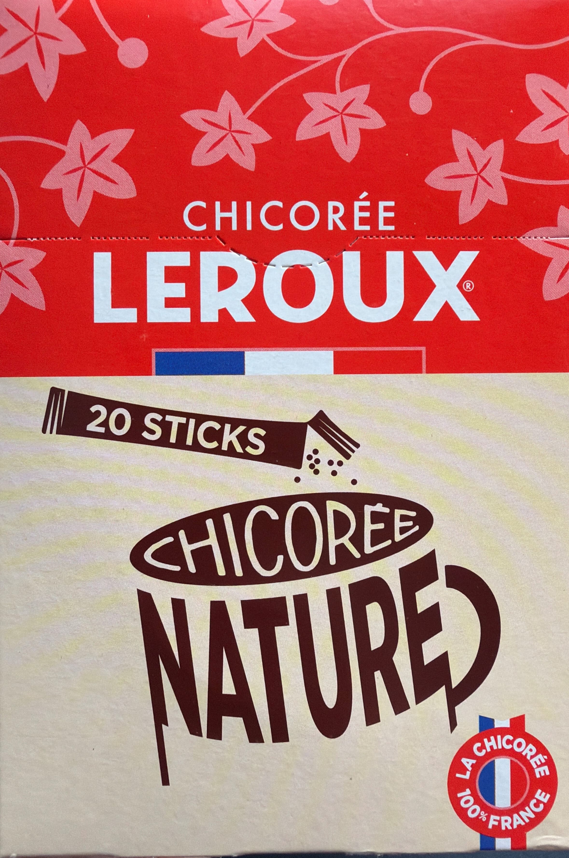 Leroux Chicorée soluble stick nature packshot
