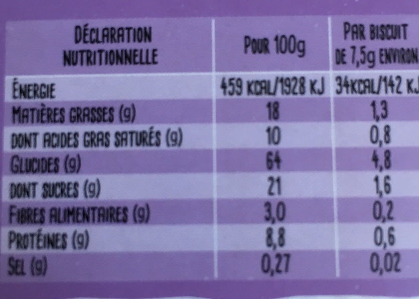 Avec Plaisir ! Petits viscuits gourmands lavande packshot