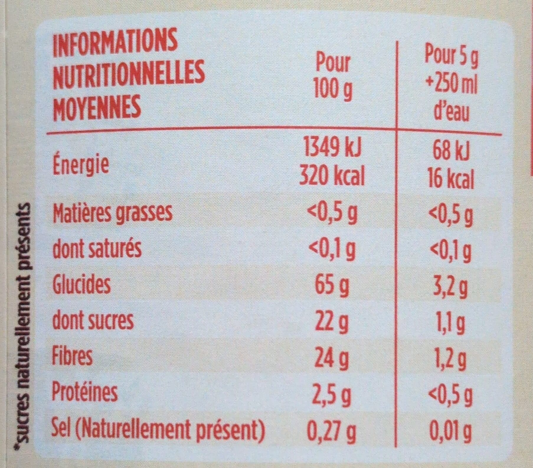 Leroux Chicoree soluble nature bio 100g packshot