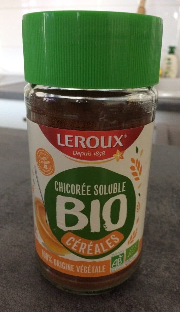 Leroux Chicoree soluble bio cereales 100g packshot