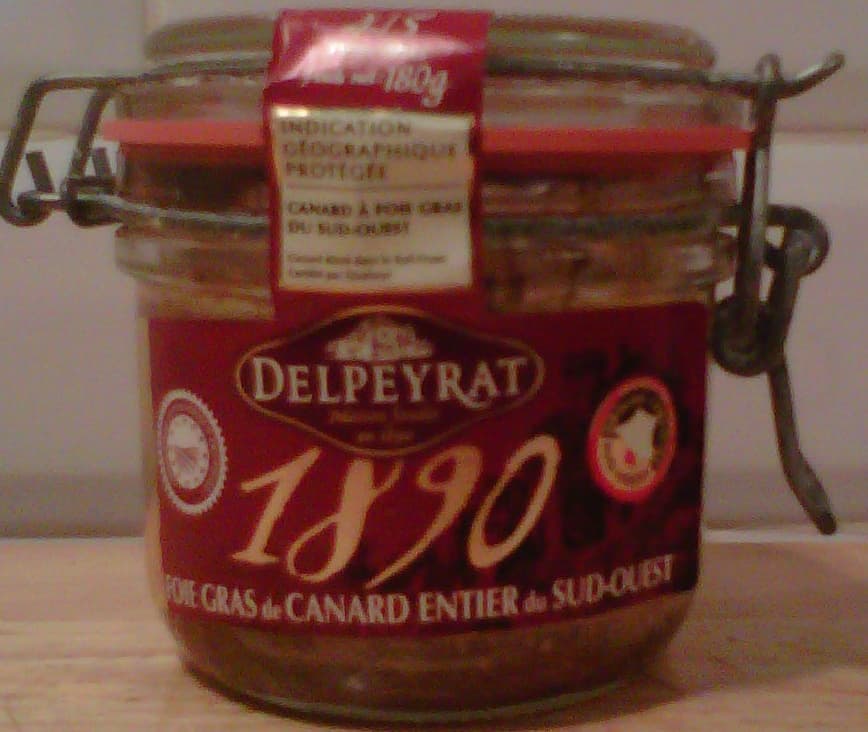 Delpeyrat Foie Gras de Canard Entier du Sud-Ouest IGP packshot