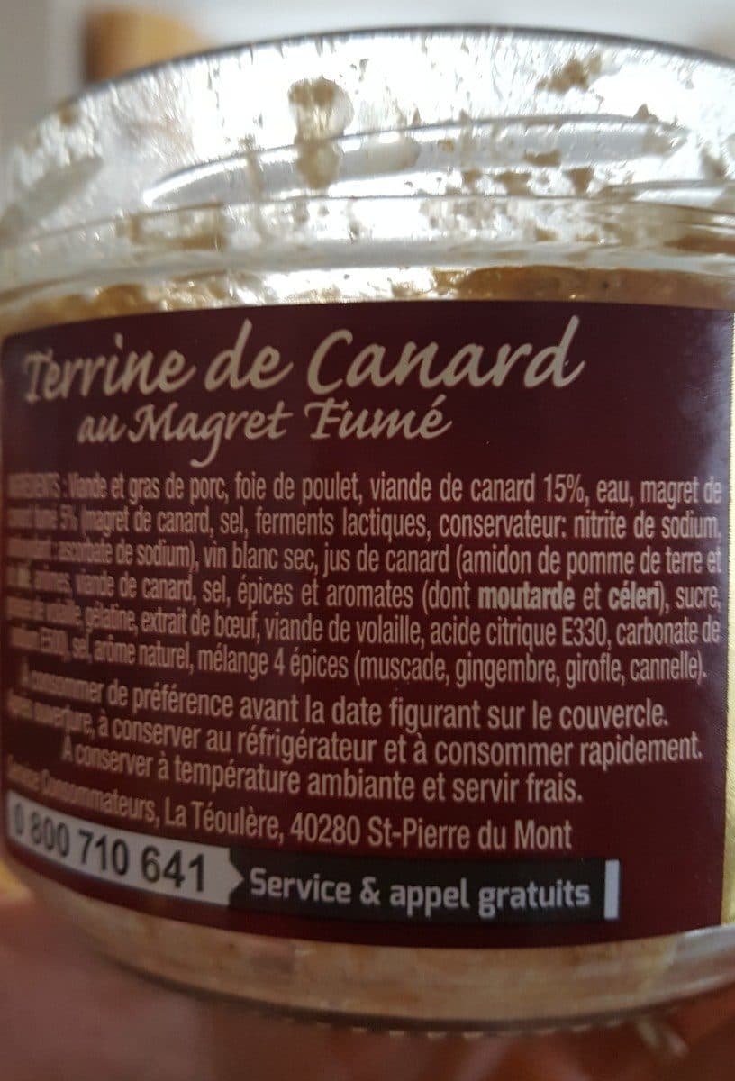 Delpeyrat Terrine de Canard au Magret Fumé packshot