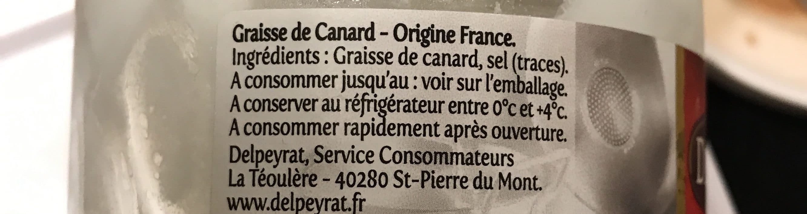 Delpeyrat Graisse de Canard packshot