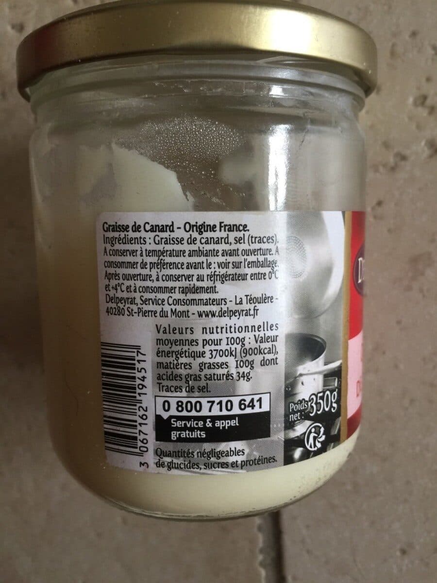 Delpeyrat Graisse de canard packshot