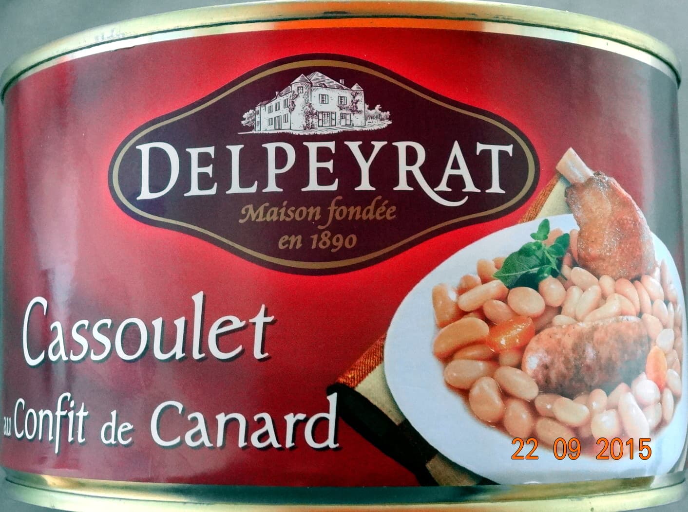 Delpeyrat Cassoulet au confit de canard packshot