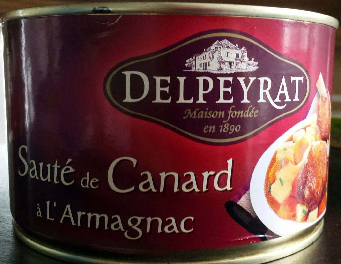 Delpeyrat Delpeyrat Sauté De Canard à L'armagnac packshot
