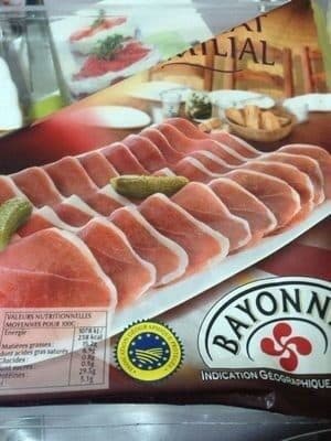 Delpeyrat Jambon Bayonne 10T 200G Delpeyrat packshot