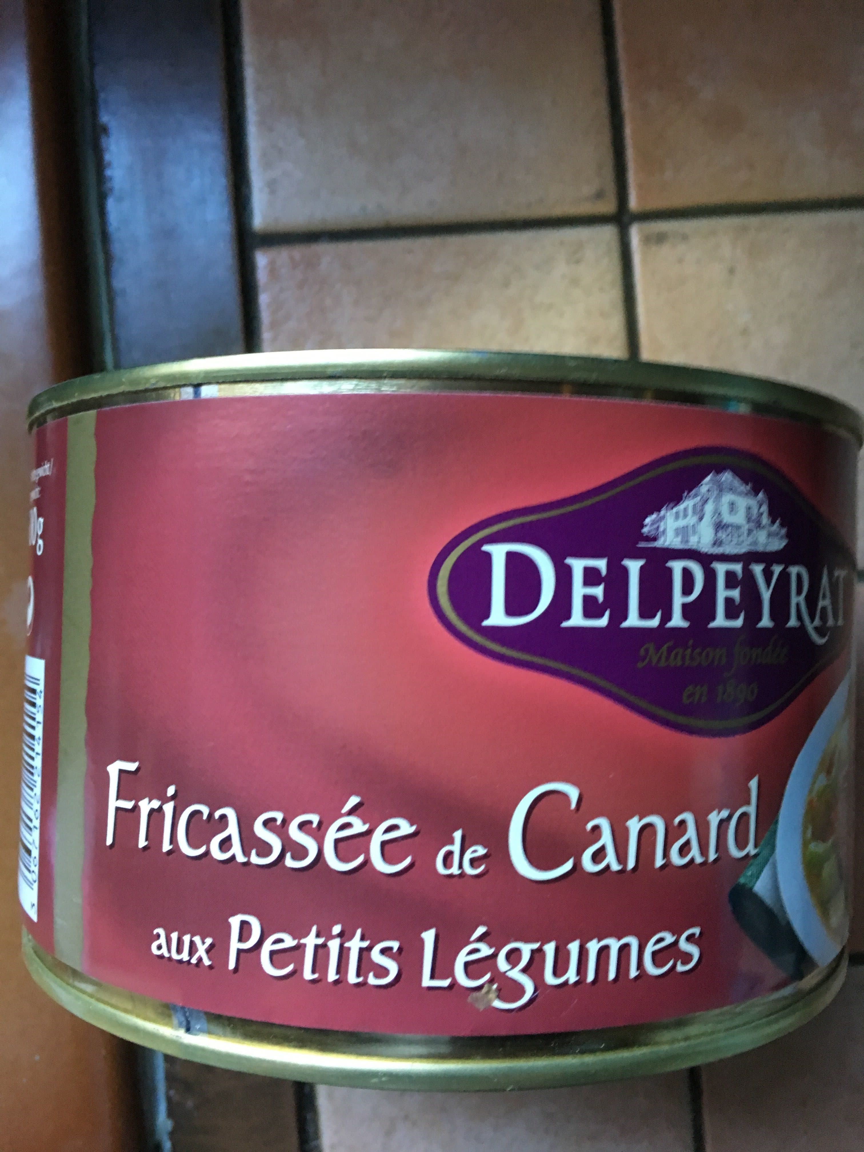 Delpeyrat Delpeyrat Fricassée De Canard Petits Légumes Boîte 1.5kg packshot