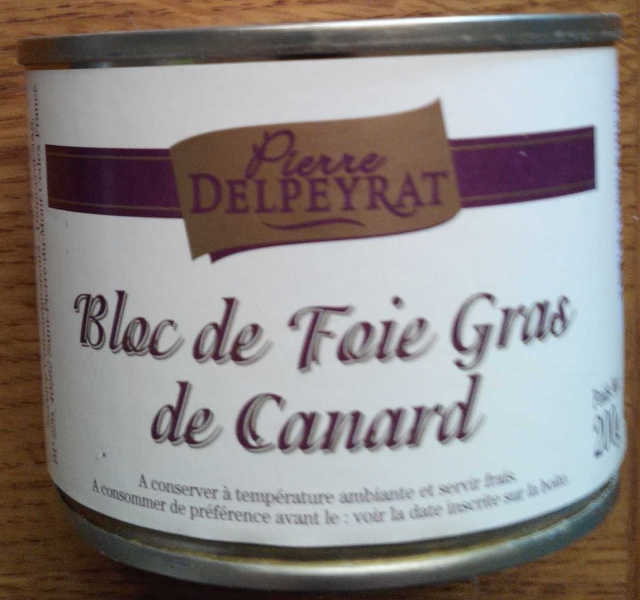 Pierre Delpeyrat Bloc de Foie Gras de Canard packshot