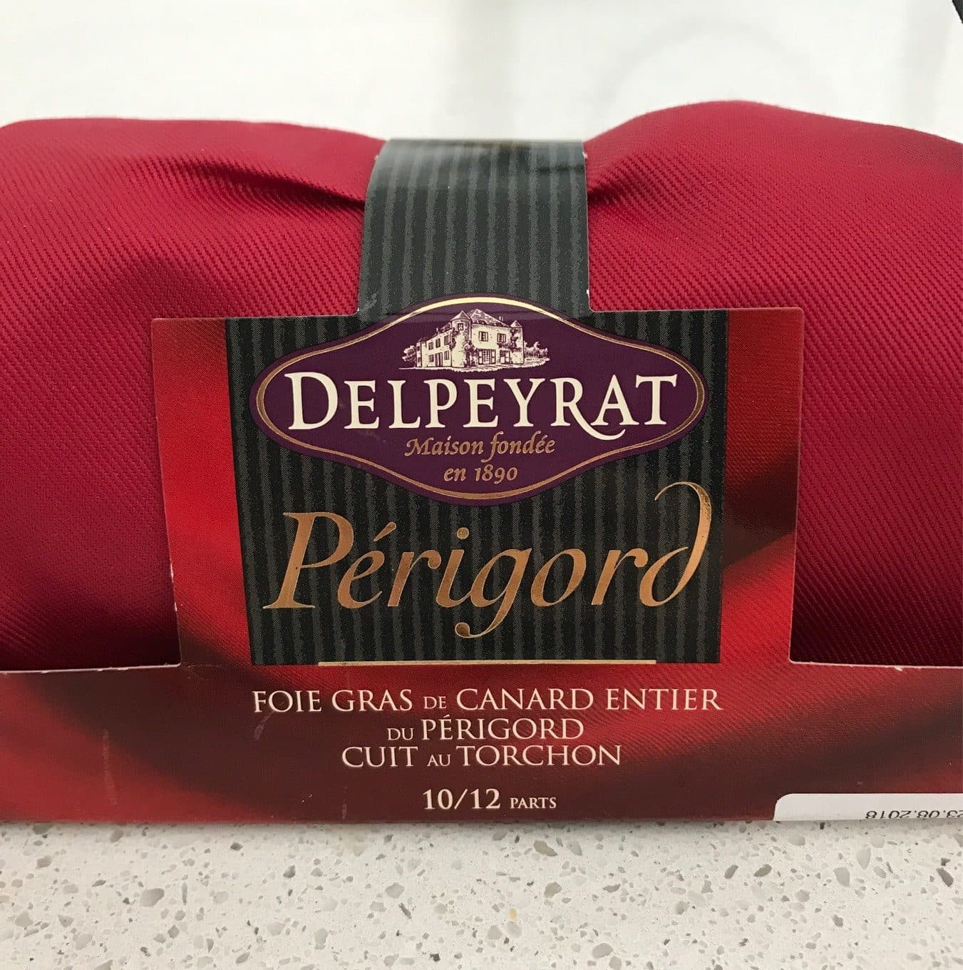 Delpeyrat Foie gras de canard entier du Périgord Cuit au Torchon packshot