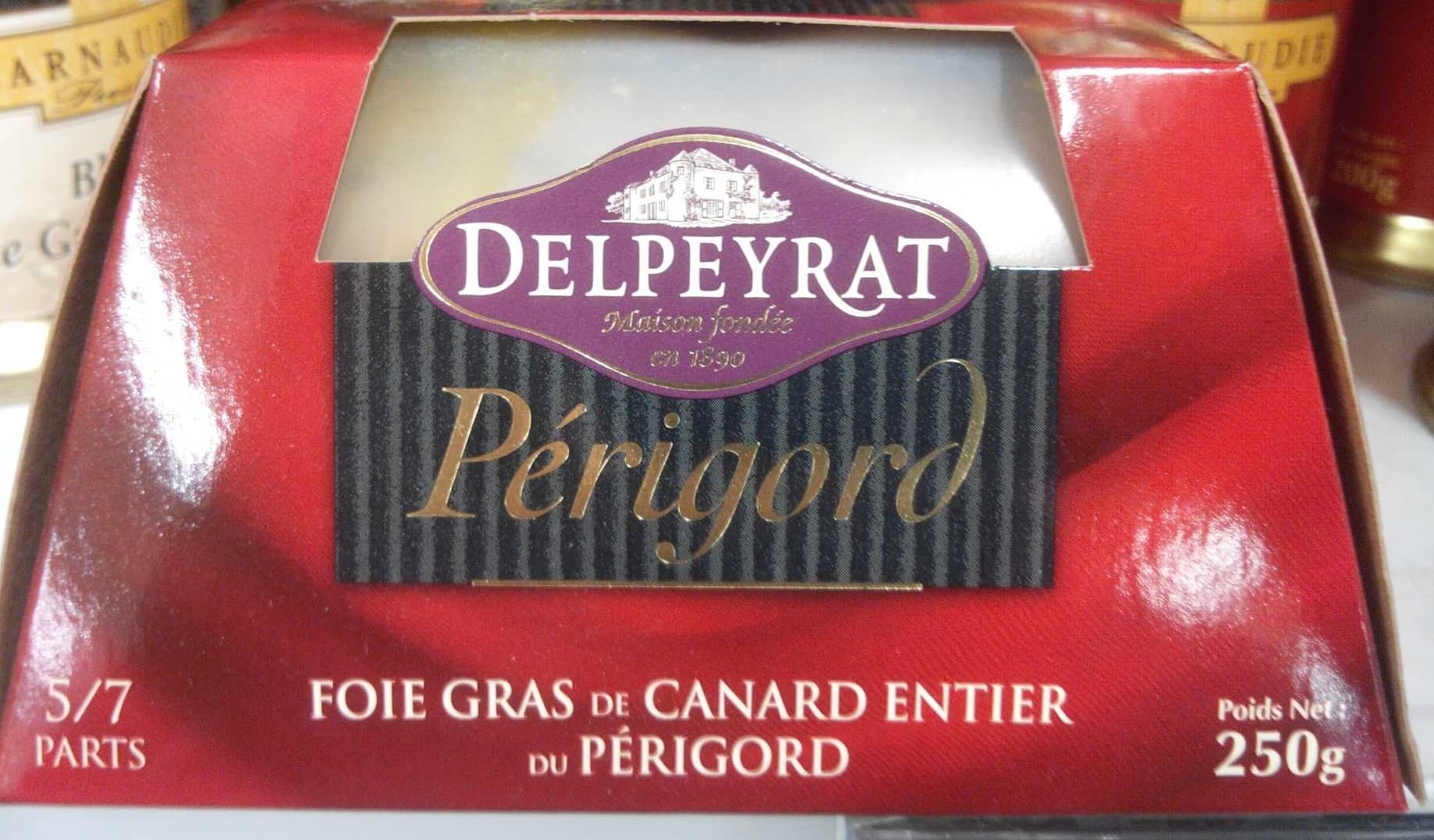 Delpeyrat Foie gras de canard entier du Périgord packshot