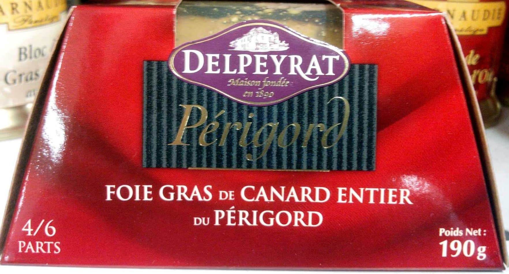 Delpeyrat Foie gras de canard entier du Périgord packshot