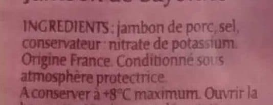 Delpeyrat Jambon de Bayonne packshot